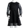 Kids' Long Sleeve Black Dress | Stylish & Comfy Age 7-8