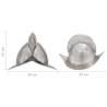 Medieval Knight Helmet Antique Replica | LARP Silver Steel