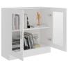 Vitrine Cabinet White 82.5x30.5x80 cm - Stylish & Durable Storage