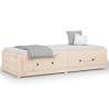 Day Bed 90x190 cm Single Solid Wood Pine - Versatile & Stylish