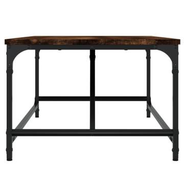 Elegant Smoked Oak Coffee Table - 100x50x35 cm | HiPoMarket