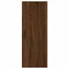 Elegant Highboard in Brown Oak - Engineered Wood Storage