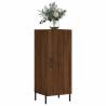 Modern Brown Oak Sideboard - 34.5x34x90 cm | Hipo Market