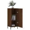 Modern Brown Oak Sideboard - 34.5x34x90 cm | Hipo Market