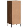 Modern Brown Oak Sideboard - 34.5x34x90 cm | Hipo Market