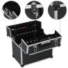 Black Aluminum Tool Case - 38x22.5x34 cm | Hipo Market