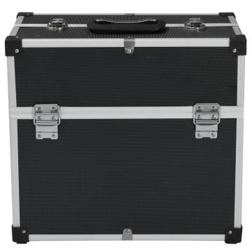 Black Aluminum Tool Case - 38x22.5x34 cm | Hipo Market