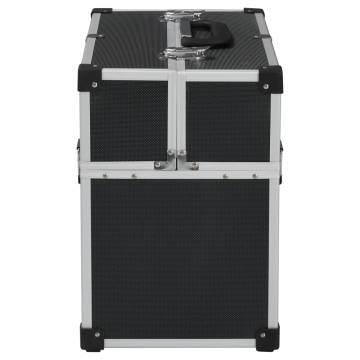 Black Aluminum Tool Case - 38x22.5x34 cm | Hipo Market