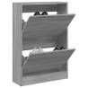 Shoe Cabinet Grey Sonoma 60x21x87.5 cm Engineered Wood Colour grey sonoma Size 60 x 21 x 87.5 cm Quantity in Package 1 Number of 