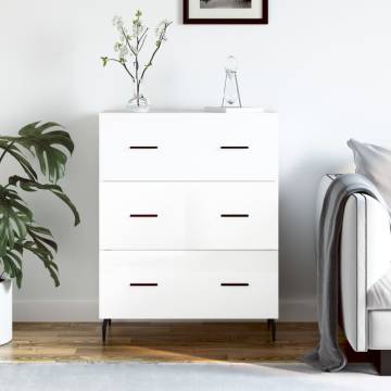 High Gloss White Sideboard - Stylish Storage Solution