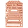 Quadruple Wheelie Bin Storage - Solid Wood Douglas | Hipo Market