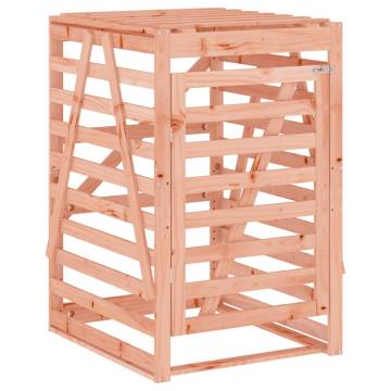 Quadruple Wheelie Bin Storage - Solid Wood Douglas | Hipo Market