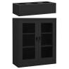 Office Cabinet with Planter Box Anthracite 90x40x128 cm Steel Colour anthracite Size 90 x 40 x 128 cm Quantity in Package 1 Model with planter box 