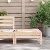 Garden Footstool Solid Wood Pine - Stylish and Durable