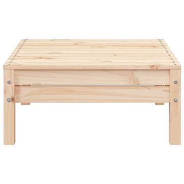 Garden Footstool Solid Wood Pine - Stylish and Durable