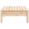 Garden Footstool Solid Wood Pine - Stylish and Durable