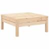 Garden Footstool Solid Wood Pine - Stylish and Durable