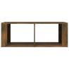 Coffee Table Smoked Oak - Stylish & Functional (100x50 cm)