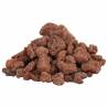 Volcanic Rocks 25 kg Red 1-2 cm for Aquariums & Landscaping