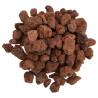 Volcanic Rocks 25 kg Red 1-2 cm for Aquariums & Landscaping