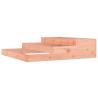 Planter 107x107x27 cm Solid Wood Douglas | HipoMarket