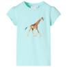 Kids' T-shirt Light Aqua 116 Colour aqua Size 116 (5-6y) 