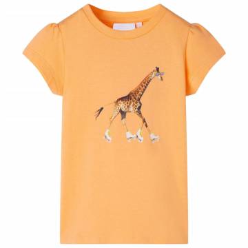 Stylish Kids' Bright Orange T-shirt | Age 3-4 | Hipomarket