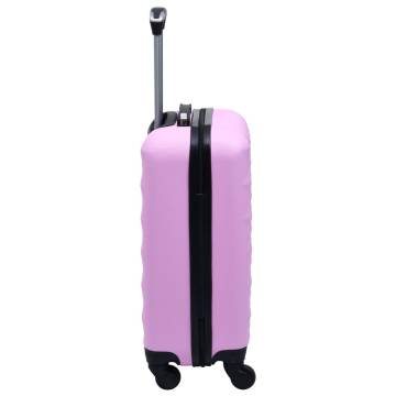 Stylish Pink Hardcase Trolley Set - 2 Pcs | Hipo Market