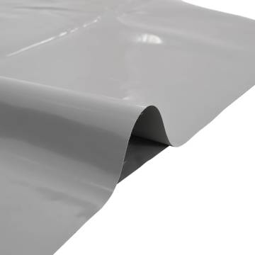 Heavy-Duty Grey Tarpaulin 4x4 m 650 g/m² - HipoMarket