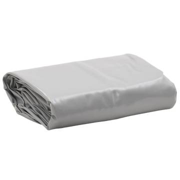 Heavy-Duty Grey Tarpaulin Ø 4 m | Water & UV Resistant