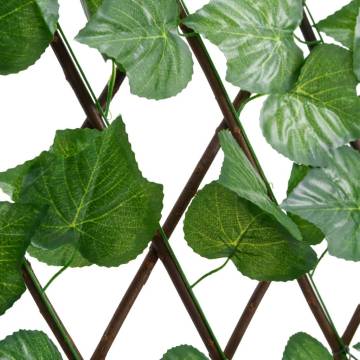 Artificial Grape Leaf Trellis - Expandable 5 pcs 180x20 cm