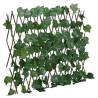 Artificial Grape Leaf Trellis - Expandable Green 5 pcs