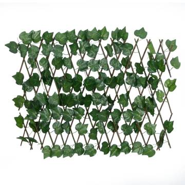 Artificial Grape Leaf Trellis - Expandable Green 5 pcs