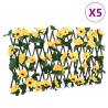  Artificial Ivy Trellis Expandable 5 pcs Yellow 180x20 cm Size 180 x 20 cm Quantity in Package 5 