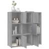 Book Cabinet Grey Sonoma - Modern Storage Solution | Hipomarket