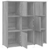 Book Cabinet Grey Sonoma - Modern Storage Solution | Hipomarket