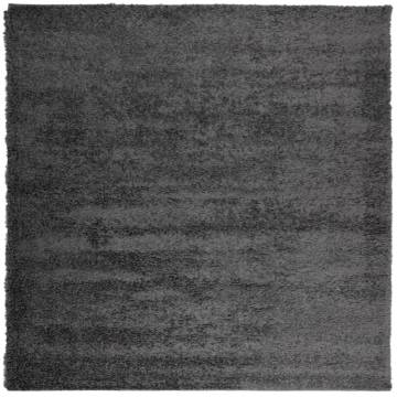 Shaggy Rug High Pile Modern Anthracite - 120x120 cm | HipoMarket