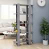 Book Cabinet/Room Divider Concrete Grey 80x30x160 cm Engineered Wood Colour concrete grey Quantity in Package 1 