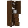 Highboard Brown Oak - Stylish Storage Solution | HipoMarket