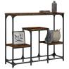 Smoked Oak Console Table - Stylish & Functional | HipoMarket