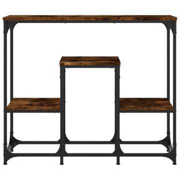 Smoked Oak Console Table - Stylish & Functional | HipoMarket