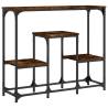 Smoked Oak Console Table - Stylish & Functional | HipoMarket