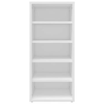 Shoe Cabinet White 31.5x35x70 cm | Durable Storage Solution