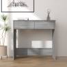 Desk Grey Sonoma 80x40x75 cm Engineered Wood Colour grey sonoma 