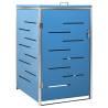 Stainless Steel Single Wheelie Bin Shed | Hide Your Garbage Bin