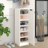 Shoe Cabinet White 30x35x100 cm | Engineered Wood Storage