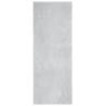 HUARTE Short Pile Soft & Washable Grey Rug 80x200 cm