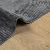 Rug IZA Short Pile Scandinavia Anthracite 80x150 cm - Hipomarket