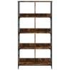 Bookshelf Smoked Oak - Stylish Storage & Industrial Design