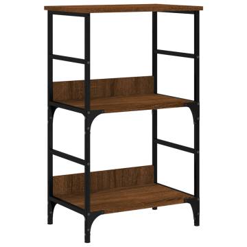 Bookshelf Brown Oak - Stylish & Durable | Hipo Market UK